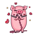 🐷 emoji Pig @stickersb2b Telegram sticker 10 of 10