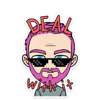 😭 emoji Men Telegram sticker 16 of 29
