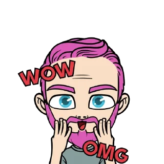 😱 emoji Men Telegram sticker 3 of 29