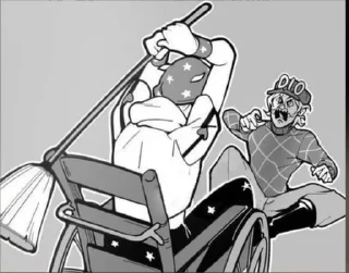 Sticker from Johnny Joestar