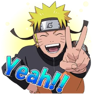 😄 emoji naruto cute @NarutoOfficialStick Telegram sticker 16 of 60