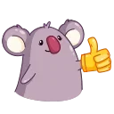 👍 emoji 💀👌 Telegram sticker 19 of 36