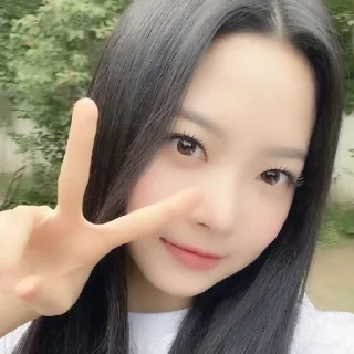 ✌️ emoji ? ! EUNCHAE – @luvalrmhlp Telegram sticker 19 of 40