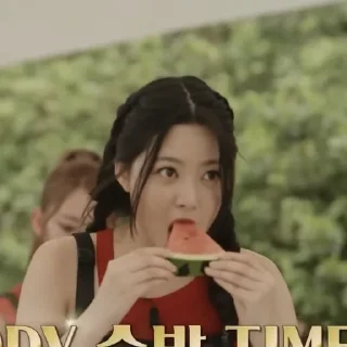 🍉 emoji ? ! EUNCHAE – @luvalrmhlp Telegram sticker 5 of 40