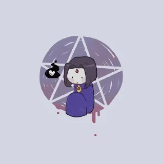 Sticker from (🔮) - Рейвен