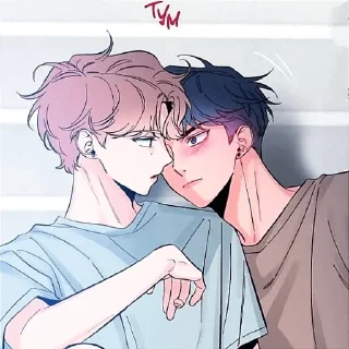 👨‍❤️‍👨 emoji Скетч/Эскиз Telegram sticker 17 of 40