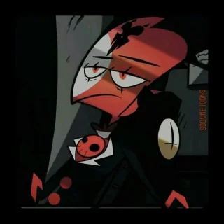 😑 emoji Helluva Boss Telegram sticker 7 of 95