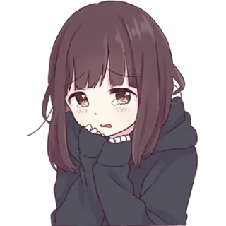 🌟 emoji Куруми-тян - @tg_sticks Telegram sticker 18 of 26