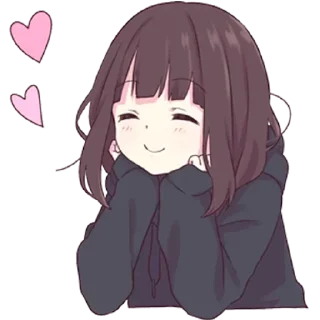 🌟 emoji Куруми-тян - @tg_sticks Telegram sticker 4 of 26