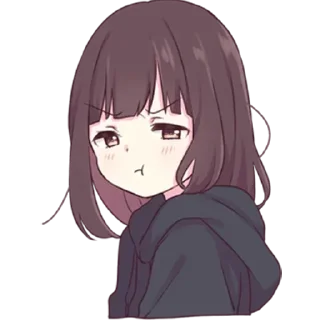 🌟 emoji Куруми-тян - @tg_sticks Telegram sticker 21 of 26
