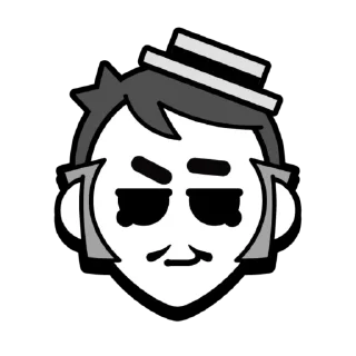Sticker from Gray Pins