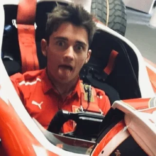 🌟 emoji Charles Leclerc :: @doroshkayyf1 Telegram sticker 20 of 55