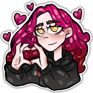 🫶 emoji ПОЛМАТЕРИ | by @esshkr Telegram sticker 16 of 24