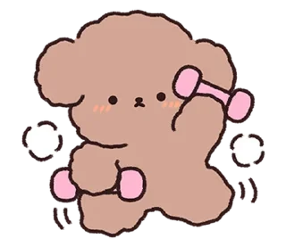 📩 emoji пудель | @softsticks Telegram sticker 9 of 32