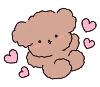 📩 emoji пудель | @softsticks Telegram sticker 24 of 32