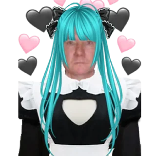 🖤 emoji ХТО ПРАВО ДАВ??? Telegram sticker 8 of 14