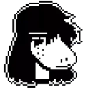 Sticker from Deltarune