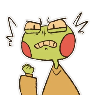 🤬 emoji Болотяні Оповідки @artstriks Telegram sticker 10 of 60