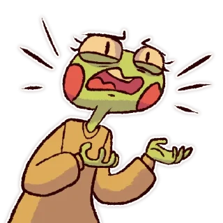 🤯 emoji Болотяні Оповідки @artstriks Telegram sticker 22 of 60