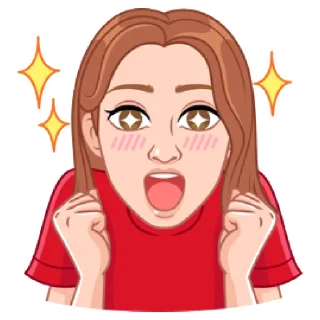 🤩 emoji Мой vmoji но это Катя Кудыкина Telegram sticker 7 of 39