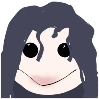 🙂 emoji Шидзука _0_R0onya_0_ @shizuko_mmm_1 Telegram sticker 16 of 20