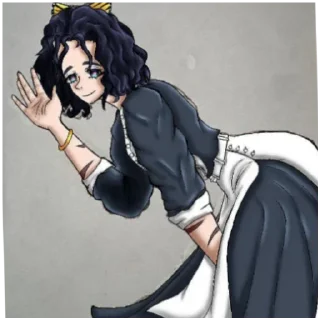 👋 emoji Шидзука _0_R0onya_0_ @shizuko_mmm_1 Telegram sticker 11 of 20