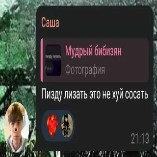 😱 emoji Санёк 😈 ➡️ @Ctikerubot Telegram sticker 7 of 108