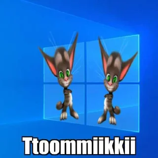 😭 emoji 😈Говорящий Том Мемы😈 @tommi_stickers Telegram sticker 23 of 120