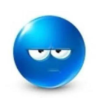 😞 emoji синие ебальчики Telegram sticker 22 of 27