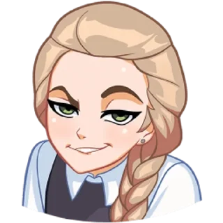 😏 emoji Катя Telegram sticker 8 of 47