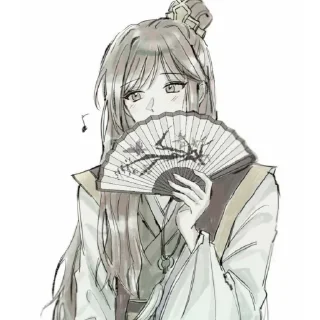 Sticker from Nie Huaisang