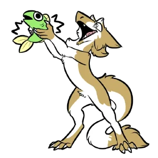 🐟 emoji Kaz and Ruse Telegram sticker 23 of 76
