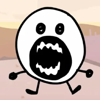 😰 emoji circle obs Telegram sticker 22 of 26