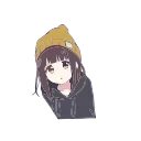 Sticker from Menhera chan @anime_stickerr