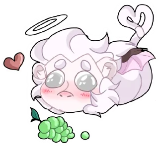 🍇 emoji Topaz Telegram sticker 8 of 51