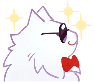 😺 emoji ⪩ ꒰ white kitten ꒱ ⪨ @plusikradom Telegram sticker 12 of 40