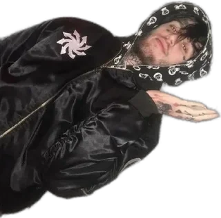 Sticker from lil peep