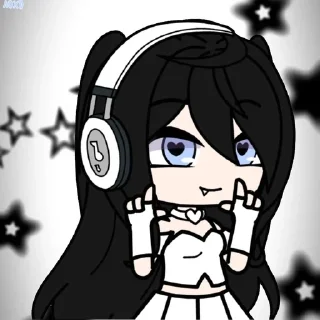 Sticker from Стикеры гача от @La1ryxt