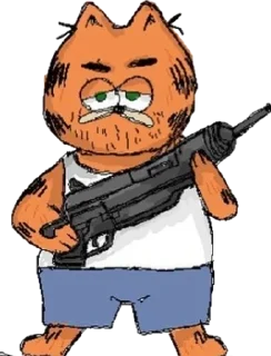 🔫 emoji гарфлюїд Telegram sticker 23 of 45