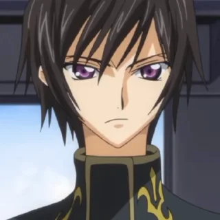 😡 emoji Lelouch Telegram sticker 1 of 17