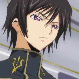 😏 emoji Lelouch Telegram sticker 9 of 17