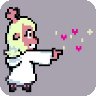🔳 emoji 🦌Noelle🦌 deltarune @Themki_robot Telegram sticker 13 of 26