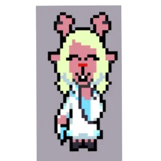 🔳 emoji 🦌Noelle🦌 deltarune @Themki_robot Telegram sticker 14 of 26
