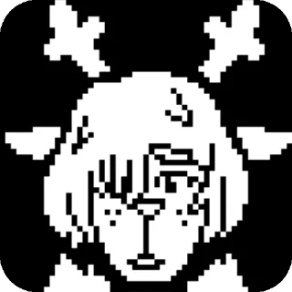 🔳 emoji 🦌Noelle🦌 deltarune @Themki_robot Telegram sticker 6 of 26