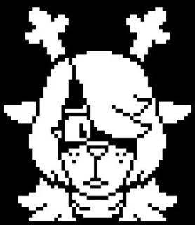 ⭐️ emoji 🦌Noelle🦌 deltarune @Themki_robot Telegram sticker 4 of 26
