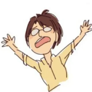 😦 emoji (⁠ﾉ⁠◕⁠ヮ⁠◕⁠)⁠ﾉ⁠*⁠.⁠✧ Telegram sticker 23 of 54