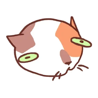 😐 emoji CatMotions @anime4_arts Telegram sticker 1 of 120