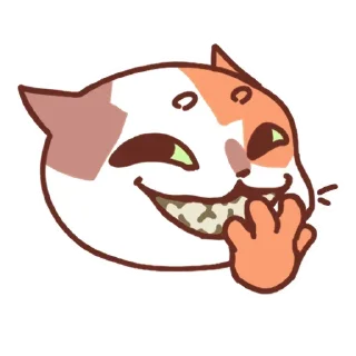 😏 emoji CatMotions @anime4_arts Telegram sticker 11 of 120