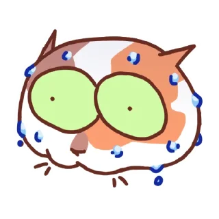 Sticker from Cat Motions (by @taneffe)