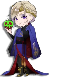 😏 emoji Twisted Wonderland (LINE) @keiriststicks Telegram sticker 10 of 18